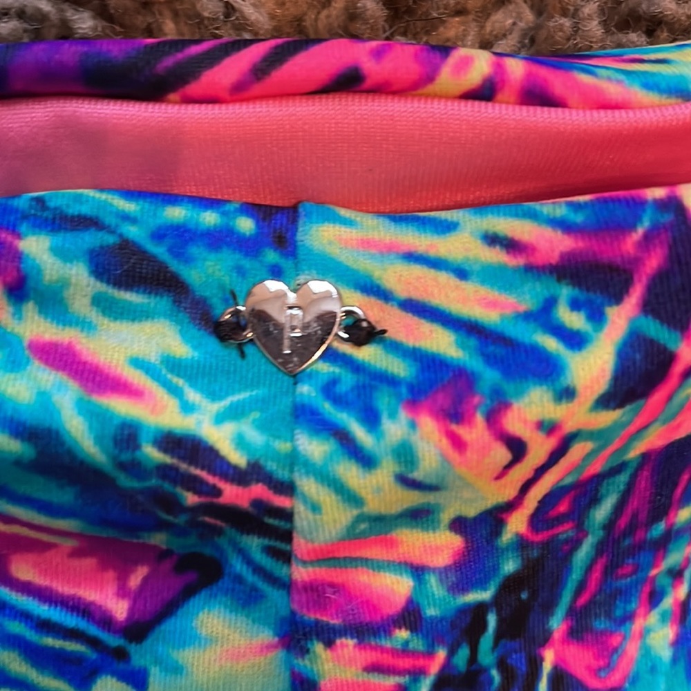 Bright Tropical Print Bikini Bottom - Picture 4 of 6